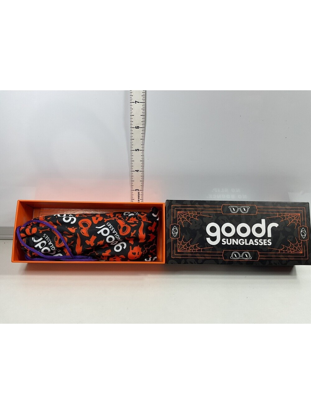 Goodr Exercise The Demons Sunglasses NIB Glow In The Dark